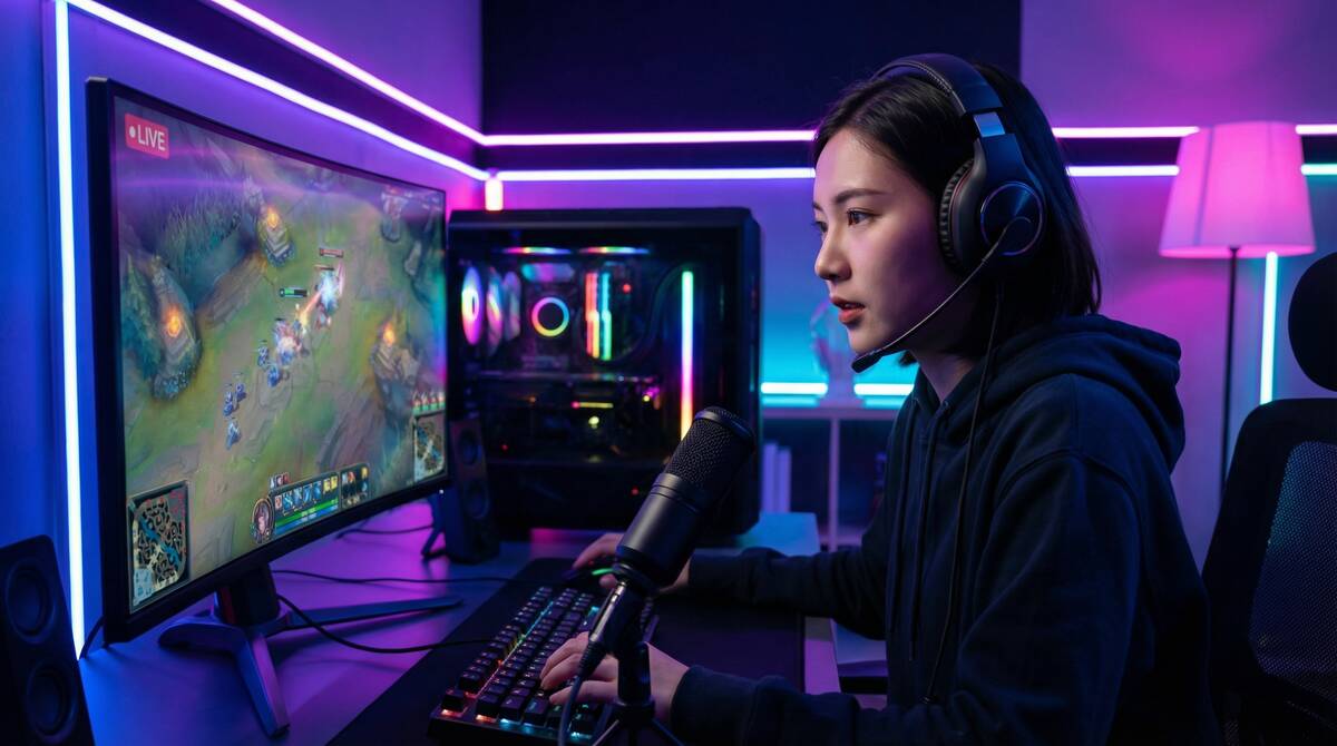 国产视频游戏直播视频